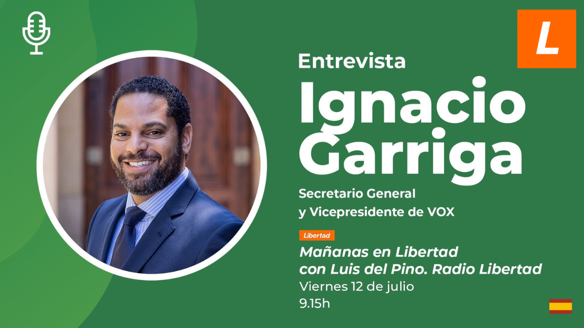 Ignacio Garriga explica en ‘Mañanas en Libertad’ la ruptura de VOX con el PP