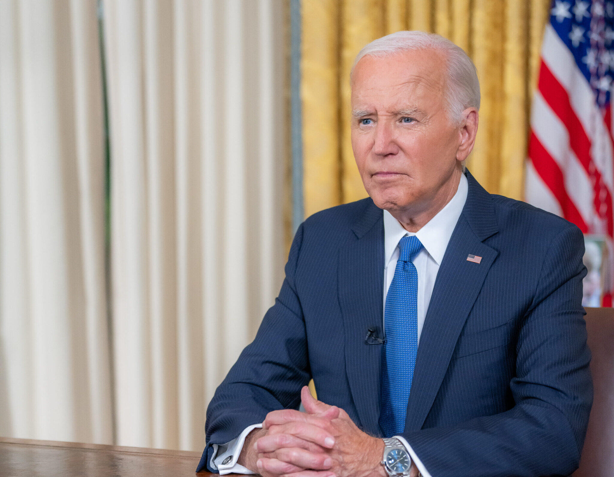 Joe Biden explica su dimisión en un discurso televisado
