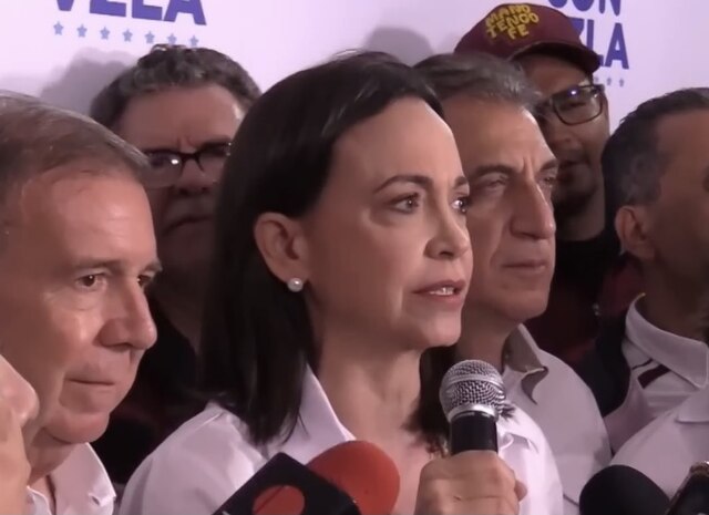 María Corina Machado dice que «lucharán hasta el final»