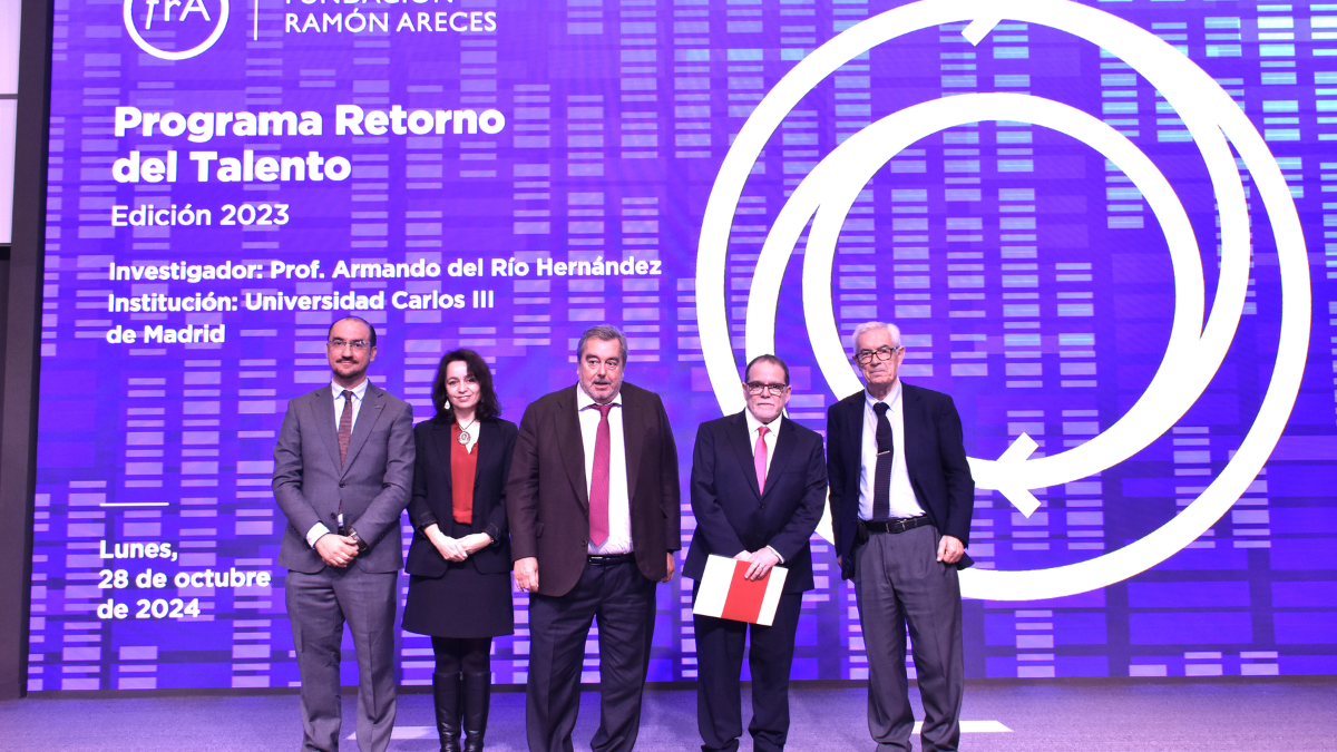 El investigador Armando del Río regresa a España con el Programa de Retorno del talento de la Fundación Ramón Areces