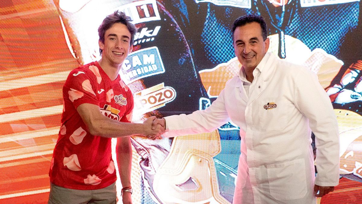 El piloto de motociclismo, Pedro Acosta, nuevo embajador de marca de El Pozo Alimentación