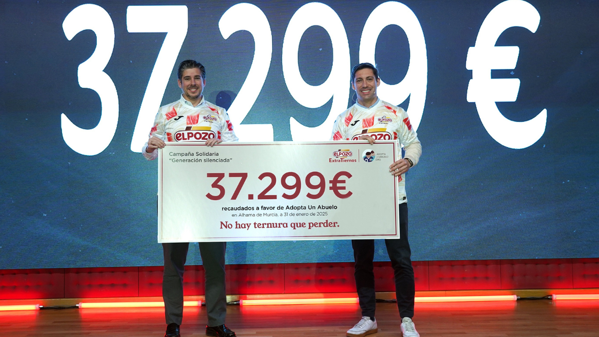 ElPozo ExtraTiernos recauda 37.299 euros en su campaña solidaria ‘Generación Silenciada’ para luchar contra el edadismo 