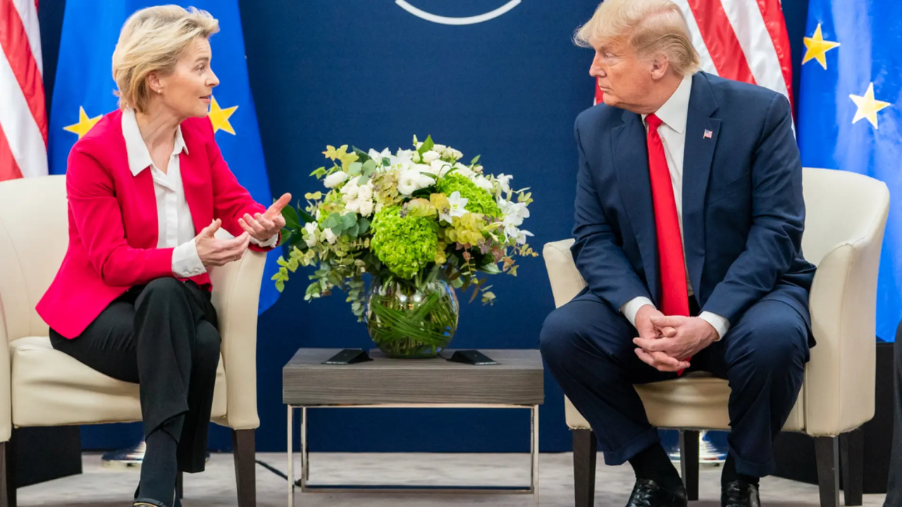 Trump y Von der Leyen se dan de plazo hasta el 9 de julio para alcanzar un acuerdo comercial