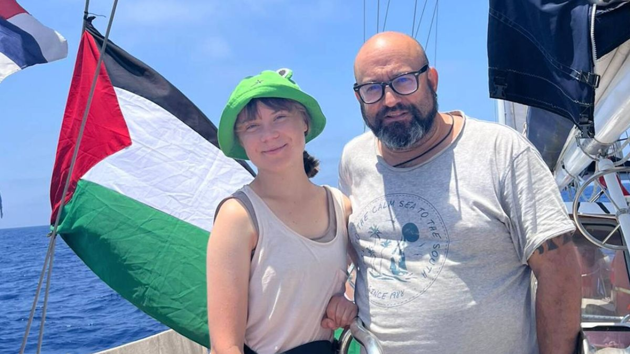 Israel intercepta el barco de Greta Thumberg
