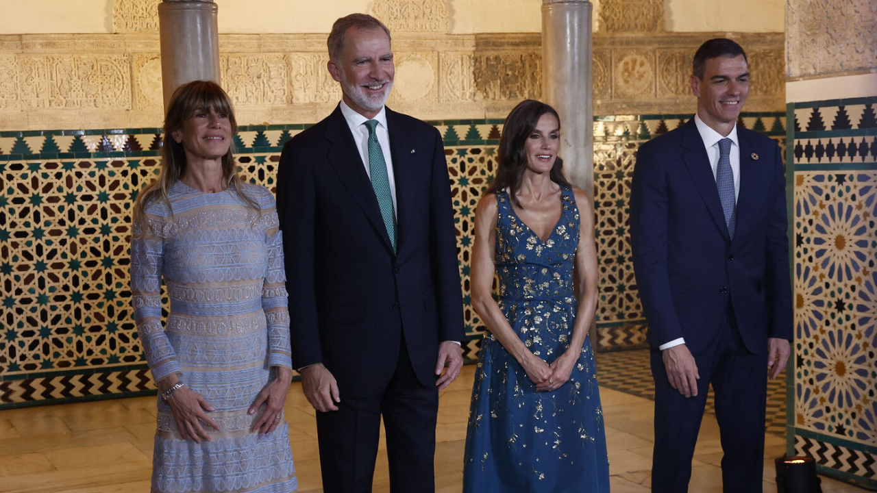 Reapareció Begoña Gómez
