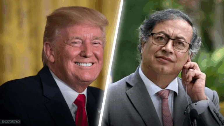 Petro amenaza a Trump en una entrevista