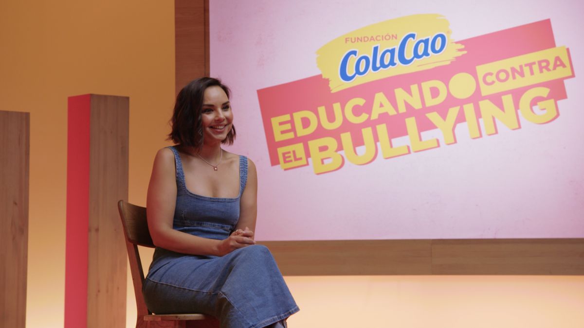 Chenoa revela en “Educando Contra el Bullying” de la Fundación ColaCao su historia de acoso escolar y la importancia de pedir ayuda