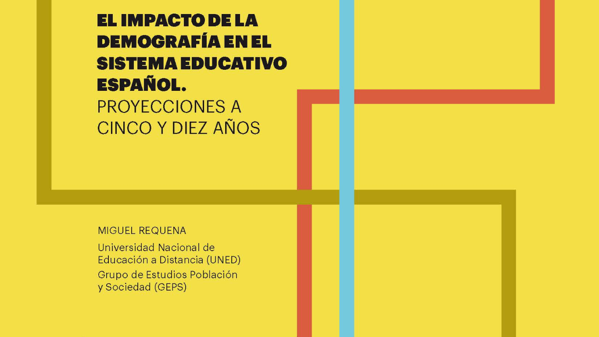 La educación preuniversitaria española perderá más de 600.000 alumnos la próxima década