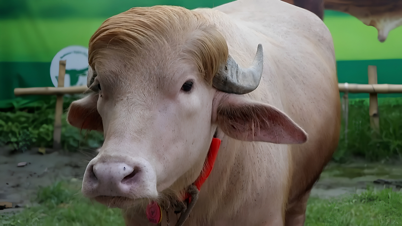 Un búfalo albino de Bangladés bautizado como Donald Trump ha sido indultado
