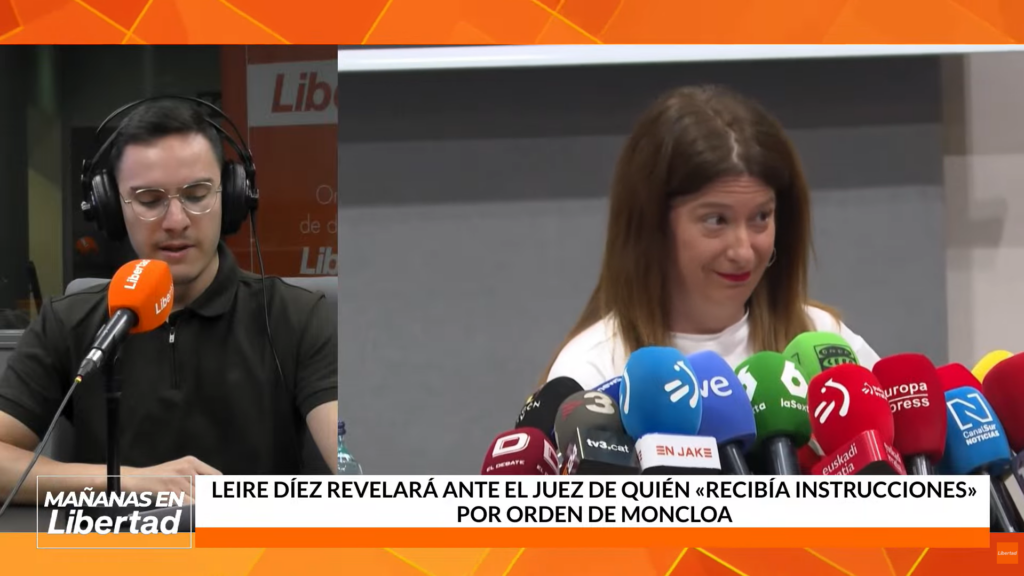 Leire Díez revelará ante el juez de quién «recibía instrucciones»