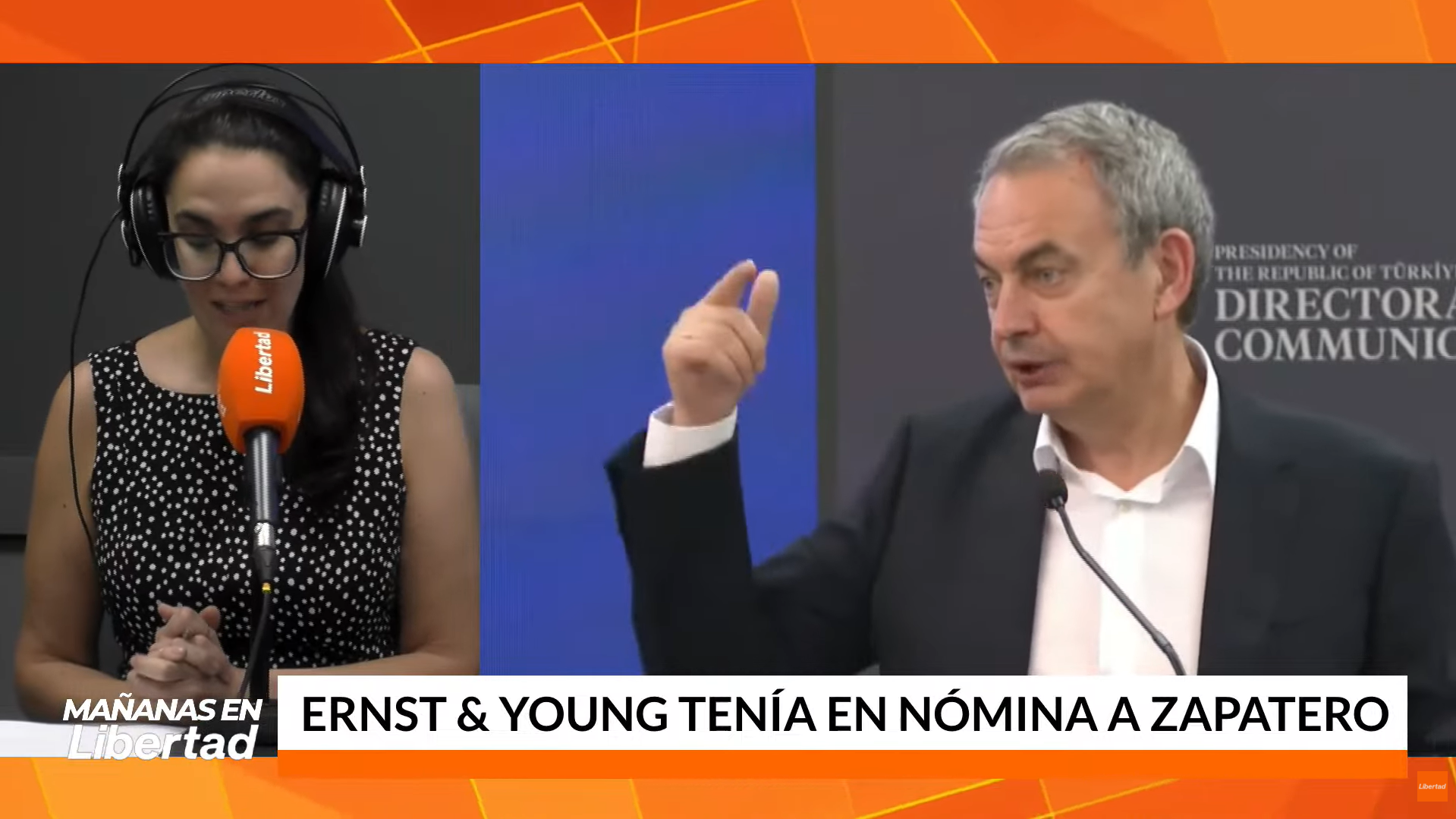 La consultora Ernst & Young tenía en nómina a Zapatero