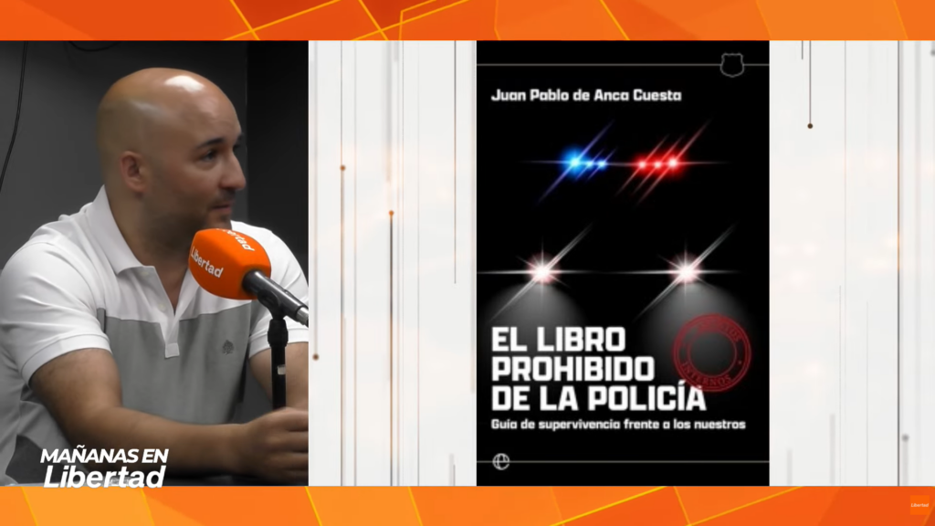 Entrevista a Juan Pablo de Anca Cuesta: El libro prohibido de la policía