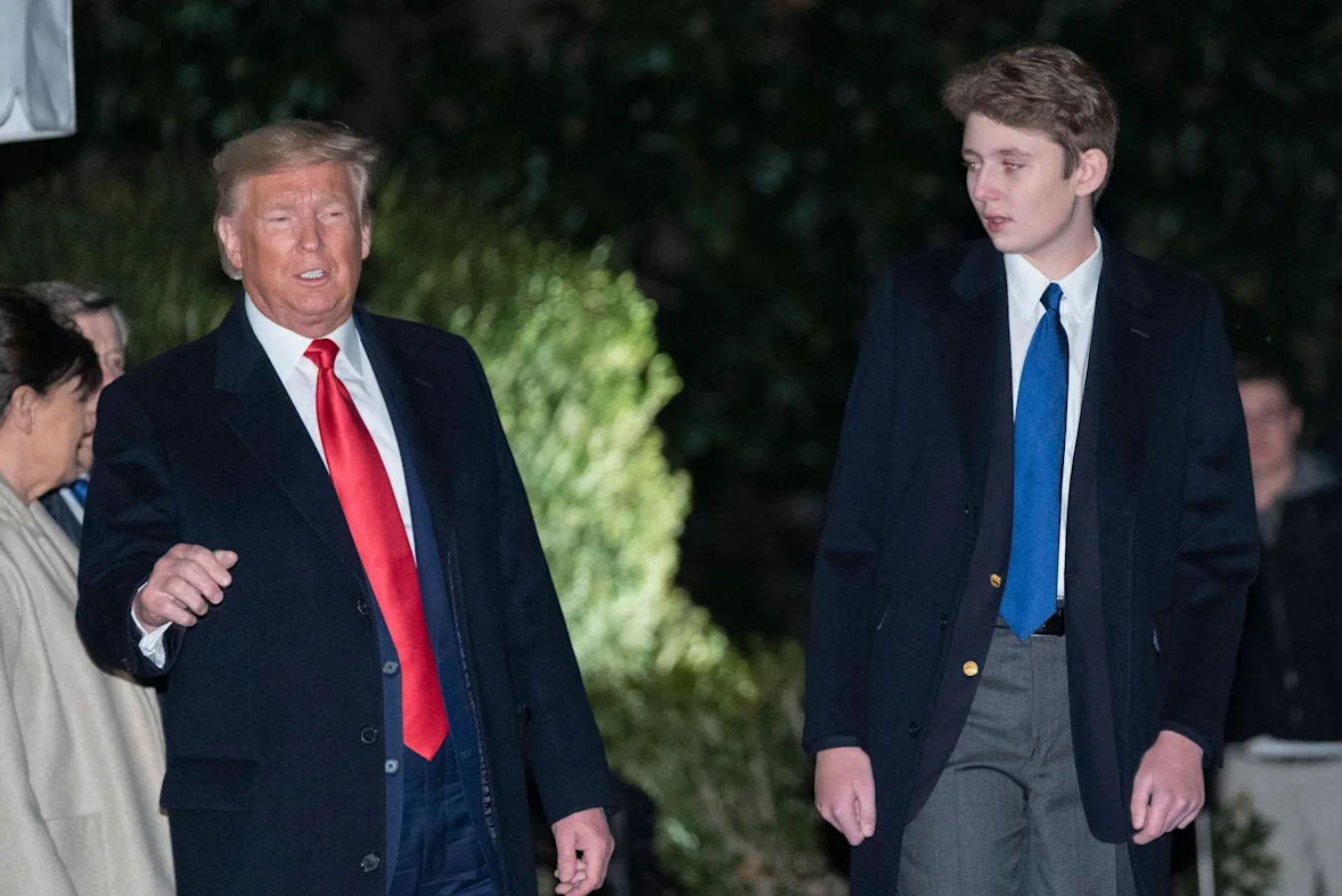 El hijo menor de Trump amenazado de muerte por la televisión iraní