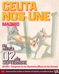Convocan concentraciones en varias ciudades de España en apoyo a Ceuta el 2 de septiembre