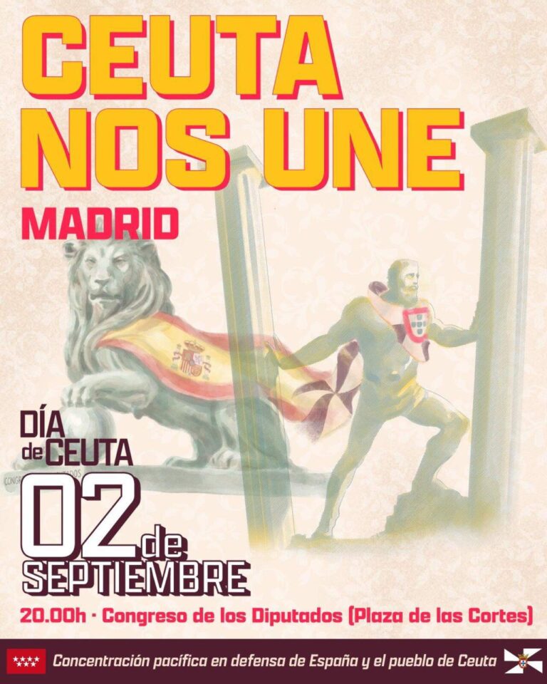 Convocan concentraciones en varias ciudades de España en apoyo a Ceuta el 2 de septiembre