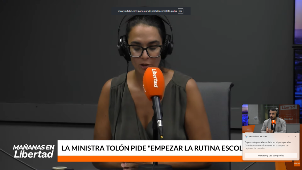 La ministra Tolón pide "empezar la rutina escolar" en Ceuta