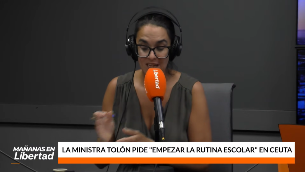La ministra Tolón pide "empezar la rutina escolar" en Ceuta